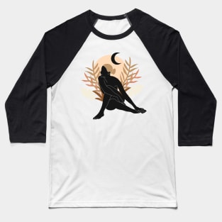 Sun Moon Goddess Baseball T-Shirt